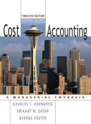 Valuepack:Cost Accounting and Study Guide.