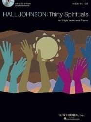 30 Spirituals for High Voice and Piano Book/Online Audio