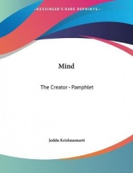 Mind: The Creator - Pamphlet