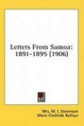 Letters from Samoa: 1891-1895 (1906)
