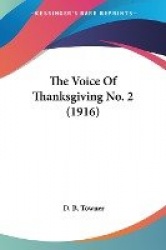 The Voice of Thanksgiving No. 2 (1916)