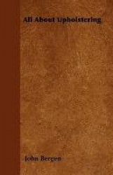 All about Upholstering