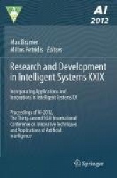 Research and Development in Intelligent Systems XXIX : Incorporating Applications and Innovations in Intelligent Systems XX