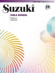 Suzuki Viola School 8 book/cd