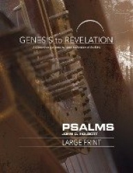 Genesis to Revelation: Psalms Participant Book [Large Print]
