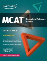 MCAT Behavioral Sciences Review: Online + Book
