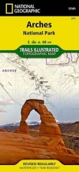 Arches National Park Map - Trails Illustrated Maps