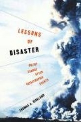 Lessons of Disaster - Policy Change after Catastrophic Events