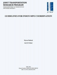 Guidelines for Indot-Mpo Coordination