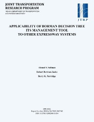 Applicability of Borman Decision Tree Its Management Tool to Other Expressway Systems