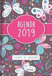 2019 Agenda - Tesoros de Sabiduria - Mariposas - Con Un Pensamiento Motivador O Un Versiculo de la Biblia Para Cada Dia del Ano