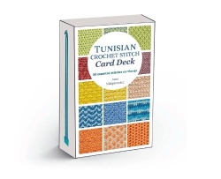 Tunisian Crochet Stitch Card Deck - 50 Essential Stitches to Mix and Match