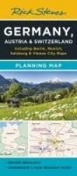 Rick Steves Germany, Austria & Switzerland Planning Map - Including Berlin, Munich, Salzburg & Vienna City Maps