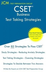 CSET Business - Test Taking Strategies: CSET 175, CSET 176, and CSET 177 - Free Online Tutoring - New 2020 Edition - The latest 