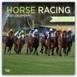 Horse Racing - Pferderennen 2020 - 18-Monatskalender