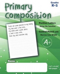 Primary Composition Notebook: Primary Journal Grade K-2. Composition Notebook for Kids, Primary Journal, Primary Composition Boo