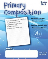 Primary Composition Notebook: Primary Journal Grade K-2. Composition Notebook for Kids, Primary Journal, Primary Composition Boo
