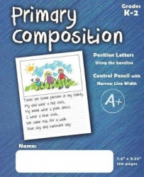 Primary Composition Notebook: Primary Journal Grade K-2. Composition Notebook for Kids, Primary Journal, Primary Composition Boo