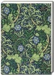 William Morris: Seaweed 2024 Luxury Diary - Page to View with Notes