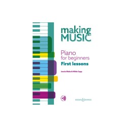 Piano for beginners : first lessons : Ein Klavierheft für Anfänger. Klavier.