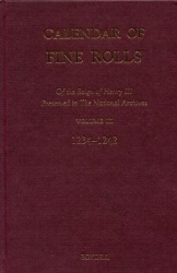 Calendar of the Fine Rolls of the Reign of Henry III [1216-1248]: III. 1234-1242