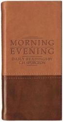Morning And Evening - Matt Tan/Burgundy - Daily Readings by C. H. Spurgeon