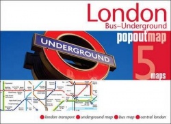 London Bus / Underground PopOut Map