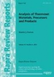 Analysis of Thermoset Materials, Precursors and Products: v. 14, No. 6