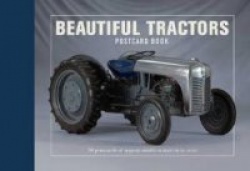 Beautiful Tractors Postcard Book