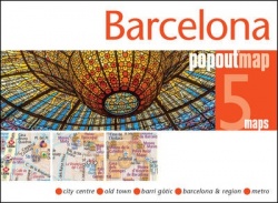 Popout Map Barcelona