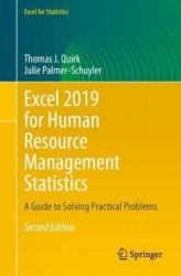 Excel 2019 for Human Resource Management Statistics : A Guide to Solving Practical Problems
