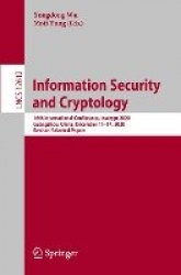 Information Security and Cryptology - 16th International Conference, Inscrypt 2020, Guangzhou, China, December 11–14, 2020, Revi