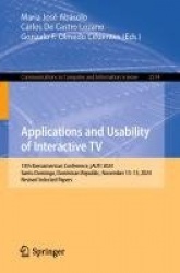 Applications and Usability of Interactive TV - 13th Iberoamerican Conference, jAUTI 2024, Santo Domingo, Dominican Republic, Nov