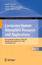 Computer-Human Interaction Research and Applications - 9th International Conference, CHIRA 2025, Marbella, Spain, October 20–21,