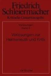 Vorlesungen zur Hermeneutik und Kritik