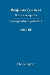 Correspondance générale 1816-1818