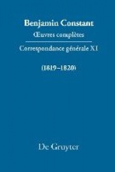 Correspondance générale 1819-1820