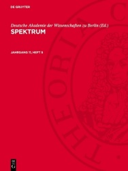 Spektrum. Jahrgang 11, Heft 5