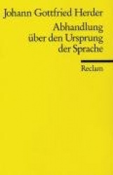 Abhandlungüber den Ursprung der Sprache