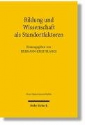 Bildung und Wissenschaft als Standortfaktoren