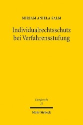 Individualrechtsschutz bei Verfahrensstufung - Eine Studie am Beispiel des Übertragungsnetzausbaus