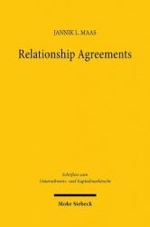 Relationship Agreements - Die privatautonome Konturierung des faktischen Aktienkonzerns