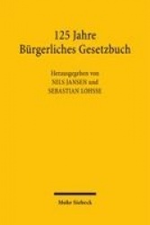 125 Jahre Bürgerliches Gesetzbuch
