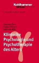 Klinische Psychologie Und Psychotherapie Des Alters