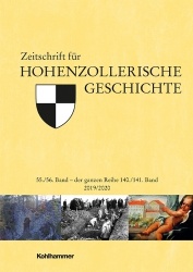 Zeitschrift Fur Hohenzollerische Geschichte - 55./56. Band 2019/2020