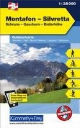 KuFÖsterreich Outdoorkarte 02 Montafon - Silvretta 1 : 35 000