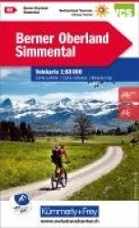 Kümmerly+Frey Velokarte 16 Berner Oberland, Simmental 1:60.000