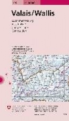 Swisstopo 1 : 100 000 Valais / Wallis