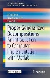 Proper Generalized Decompositions : An Introduction to Computer Implementation with Matlab