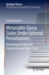 Metastable Glassy States Under External Perturbations : Monitoring the Effects of Compression and Shear-strain